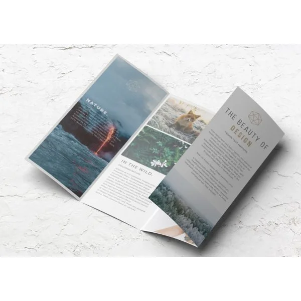 Double Parallel Fold Brochure | Rodiant