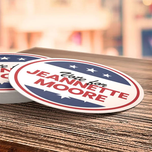 Political Stickers Printing | Republican & Democratic Stickers |Rodiant