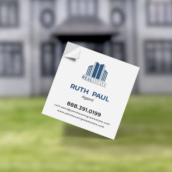 Business Card Stickers | Custom Sticker Printing |Rodiant