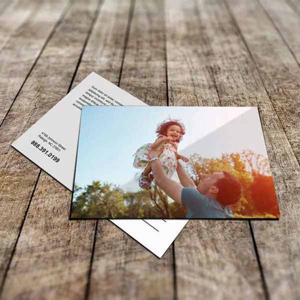 Order Silk Postcard Printing | Custom Silk Postcards Supplier Printing |Rodiant