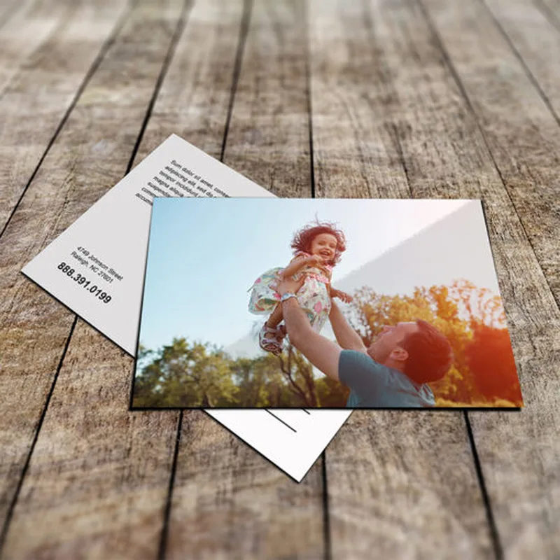 Order Silk Postcard Printing | Custom Silk Postcards Supplier Printing |Rodiant