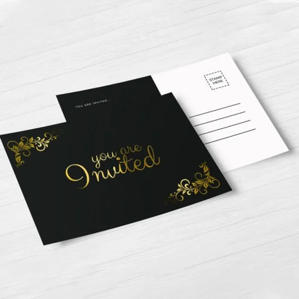 Custom Spot UV Postcard Printing | Order Spot UV Postcard Packaging Printing Manufacturer|Rodiant