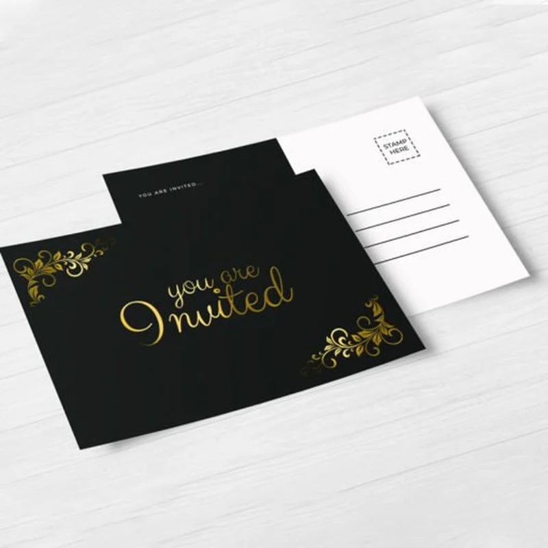 Custom Spot UV Postcard Printing | Order Spot UV Postcard Packaging Printing Manufacturer|Rodiant