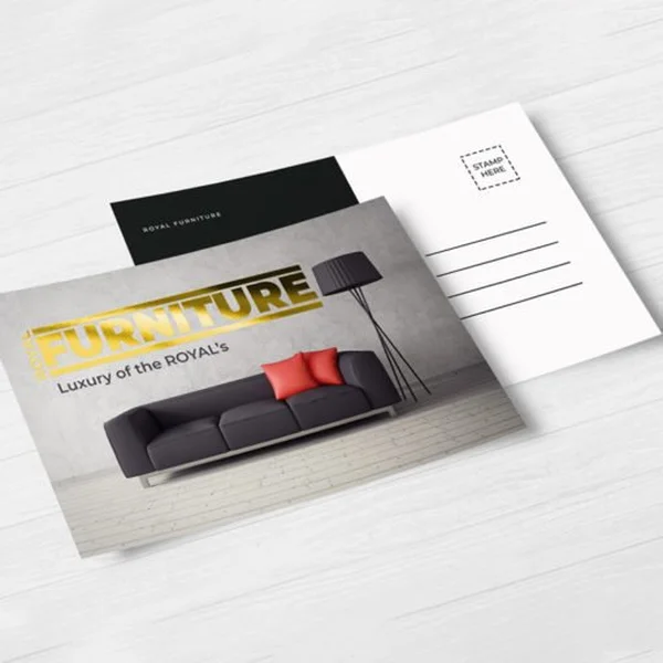 Custom Spot UV Postcard Printing | Order Spot UV Postcard Packaging Printing Manufacturer|Rodiant