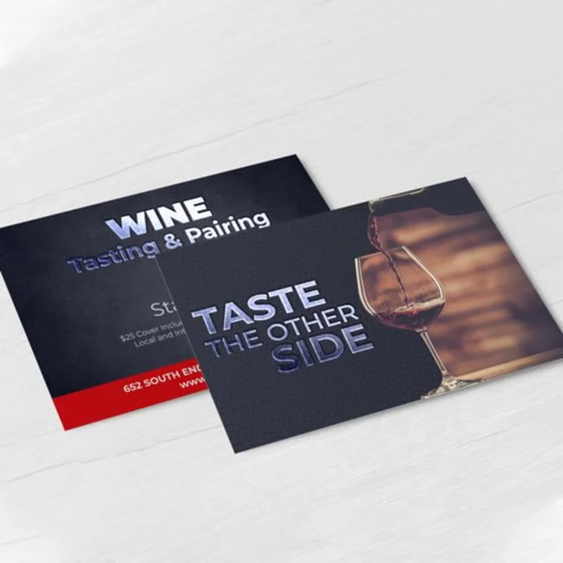Raised Spot UV Postcards | Raised Spot Gloss Packaging Printing Manufacturer|Rodiant