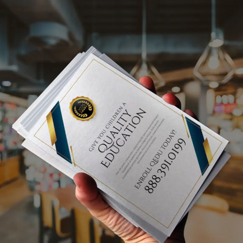 Custom Pearl Metallic Postcard  Packaging Printing Manufacturer|Rodiant