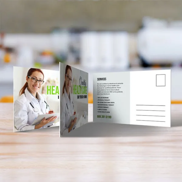 Custom Black EDGE Postcard | Ultra Thick Premium Postcard  Printing Manufacturer|Rodiant