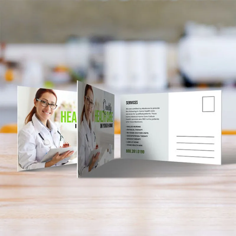 Custom Black EDGE Postcard | Ultra Thick Premium Postcard  Printing Manufacturer|Rodiant