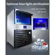 Commercial Ice Maker/ 155 Lb (70 Kg) Ice Machine/ Ice Cube Making Machine for RestaurantsBarsHomes