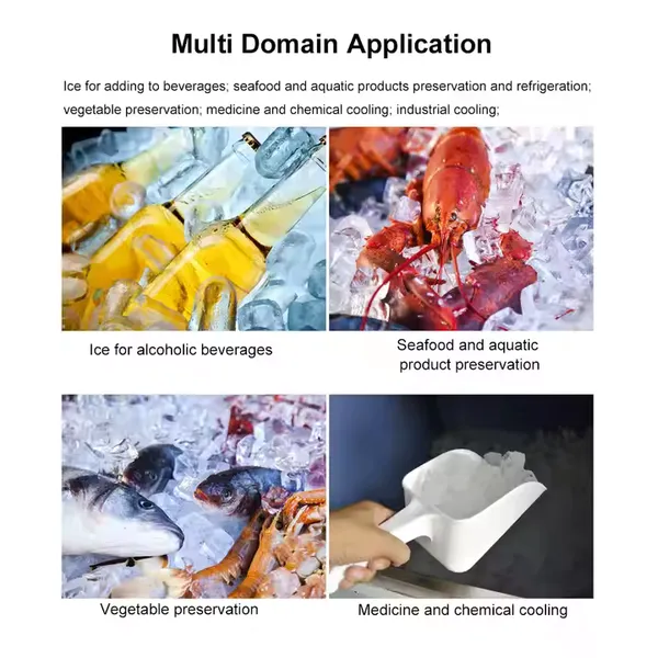 1T~40T Automatic Tube Ice Machine Price Commercial Industrial Ice Machine for bar Restaurant Dinking