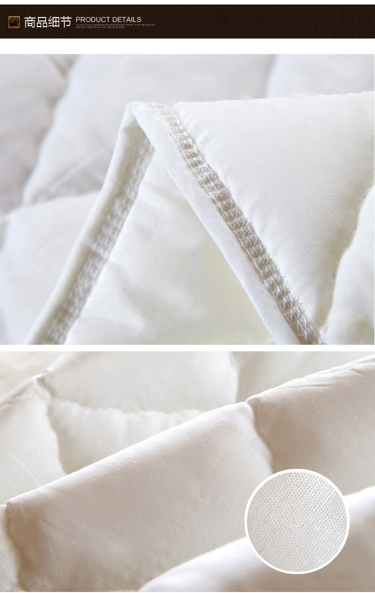 Runchao Polyester Cotton Quilted Mattress Cleaning Pad