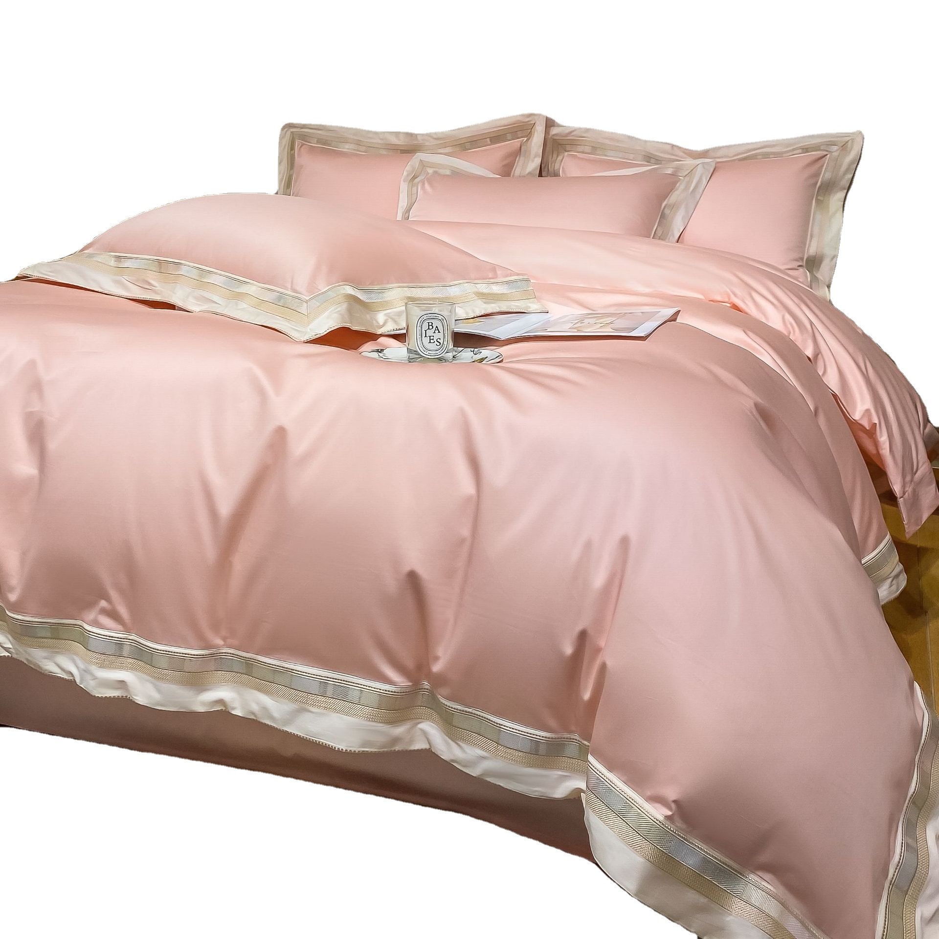 runchao long-staple cotton mother and child pure bed sheet duvet cover set 