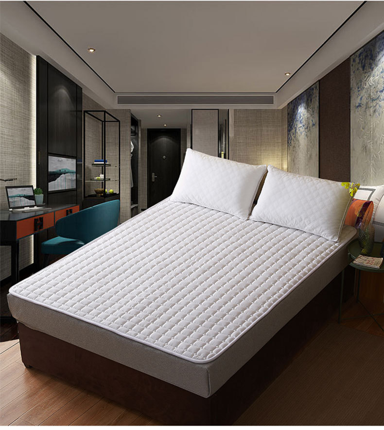 runchao polyester cotton quilted mattress cleaning pad 