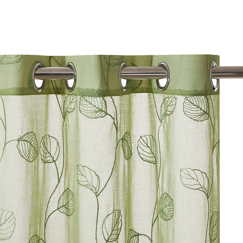 Embroidered Vertical Blinds for American Style Home Decor