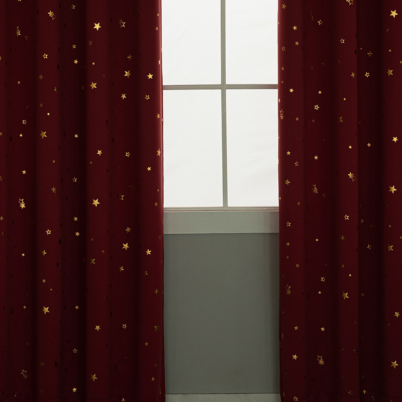 Runchao Polyester Gilding Full Shading Curtain