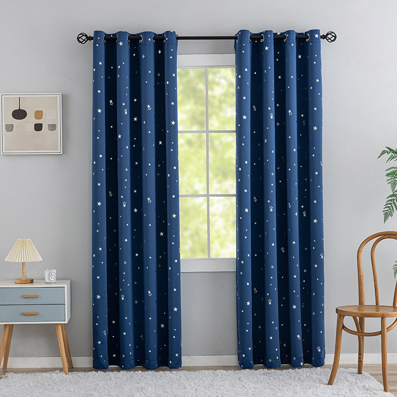 Runchao Polyester Gilding Full Shading Curtain