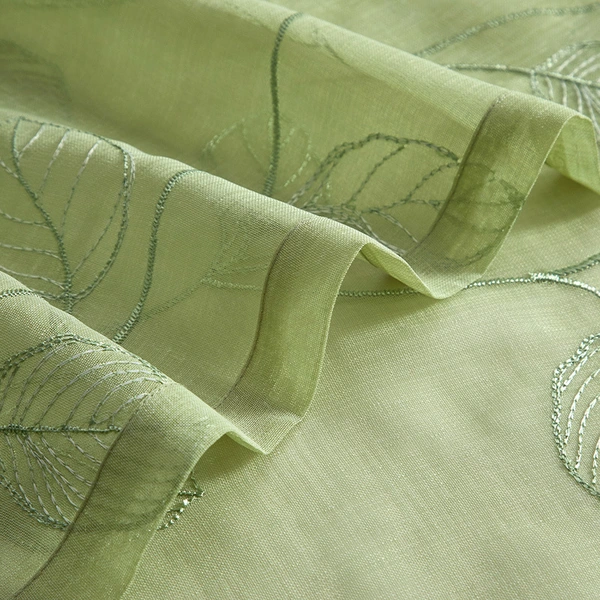 Embroidered Vertical Blinds for American Style Home Decor