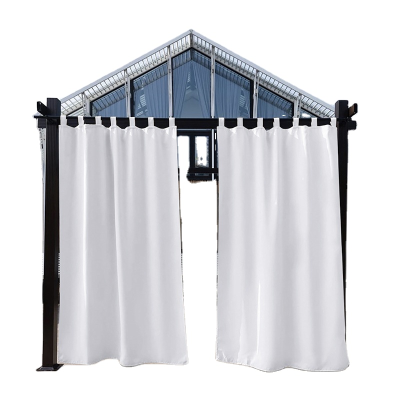 Runchao Waterproof Outdoor Balcony Pavilion Curtains Wholesale