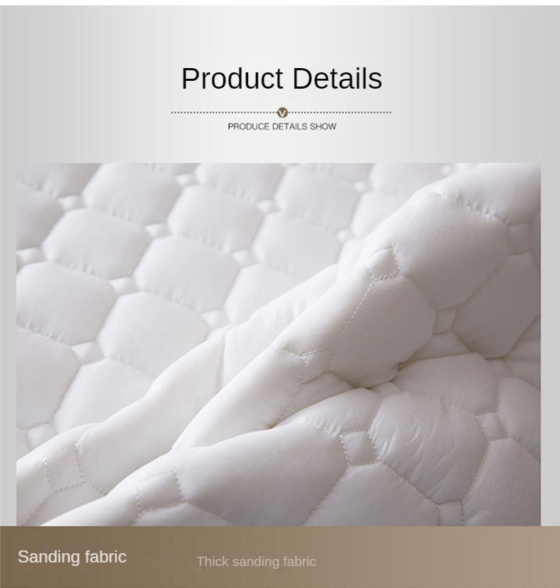 Runchao Polyester Cotton Quilted Mattress Cleaning Pad