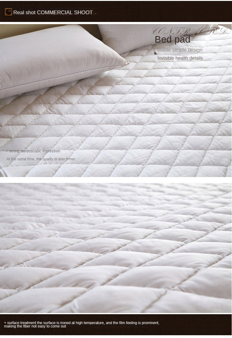 Runchao Polyester Cotton Quilted Mattress Cleaning Pad