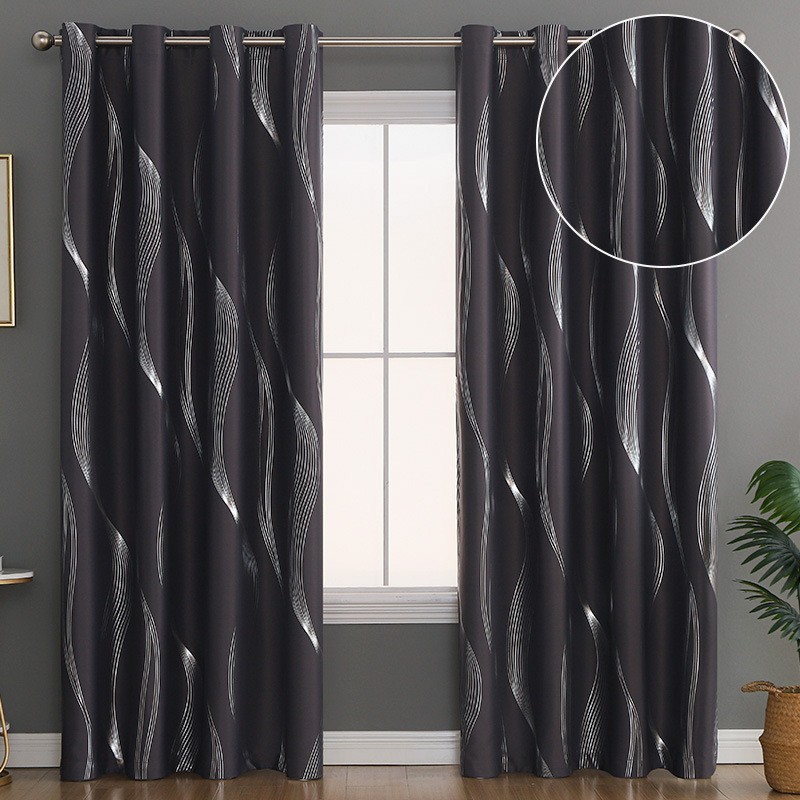 Gilding Mute Full Shading Curtain