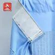 Flame Retardant Light Blue Hospital Curtains