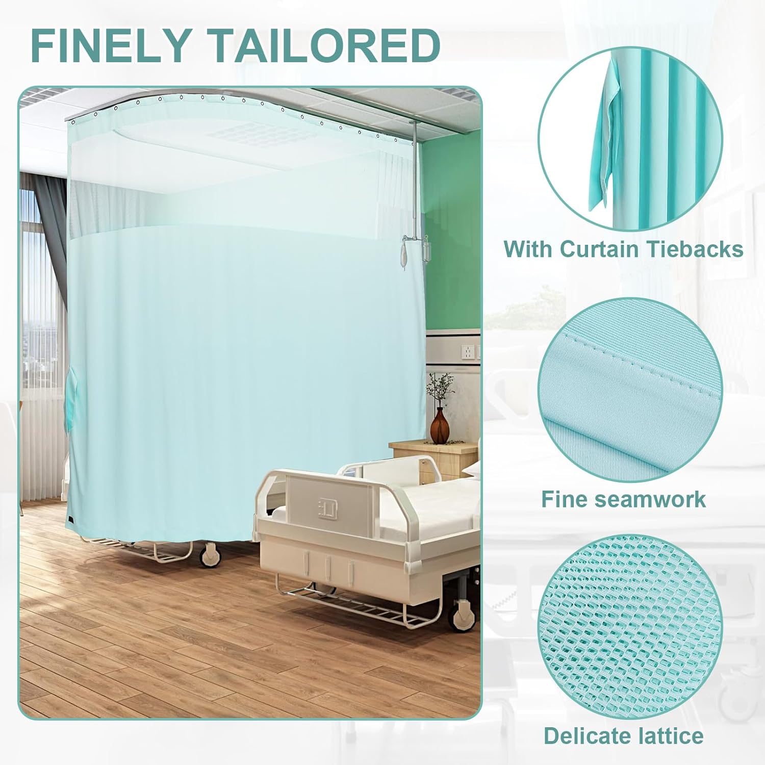 Flame Retardant Medical Privacy Curtains - NFPA-701