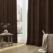 Extra Long Brown Linen Curtains for Living Room