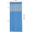 Flame Retardant Medical Privacy Curtain Room Divider - Dark Blue
