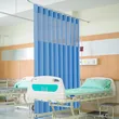 Flame Retardant Medical Privacy Curtain Room Divider - Dark Blue