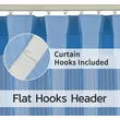 Flame Retardant Medical Privacy Curtain Room Divider - Dark Blue