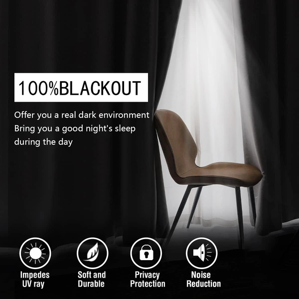 Daifa 100% Blackout Full Shading Curtain