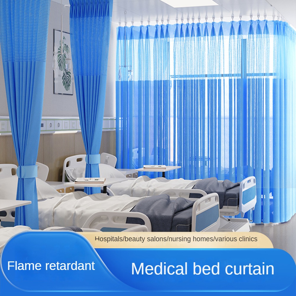 Flame Retardant U-Shaped Medical Curtain for Beauty Salons