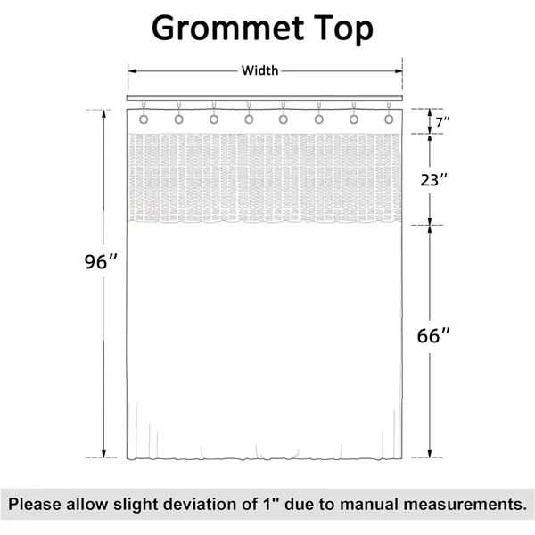 Extra Wide Flame Retardant Medical Room Divider Curtains 12x8ft for SPA, Lab, Clinic