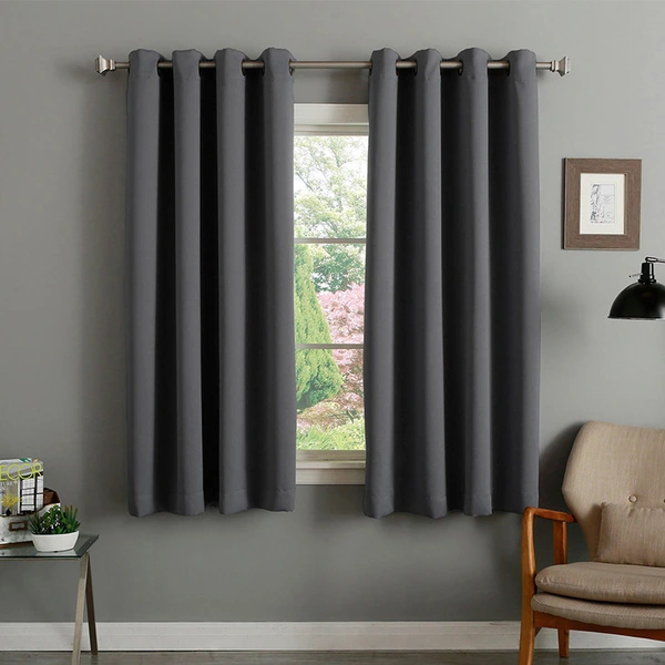 Thermal Insulation Solid Color Curtains