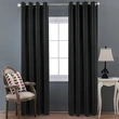 High Black Curtain Shading Cloth - Nordic Style