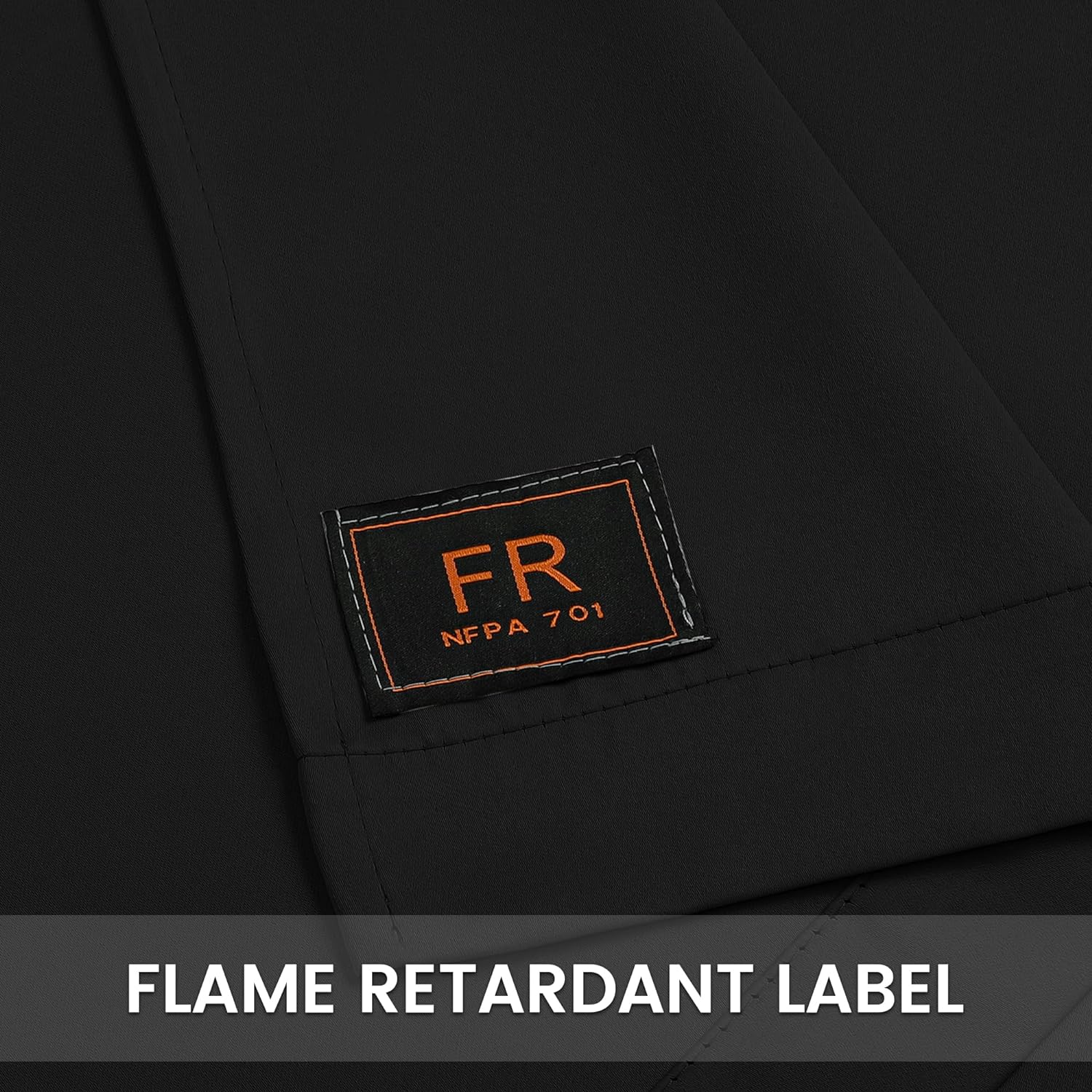 Fire Retardant Blackout Curtains for Indoor Use