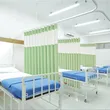 Flame Retardant Medical Grommet Curtains