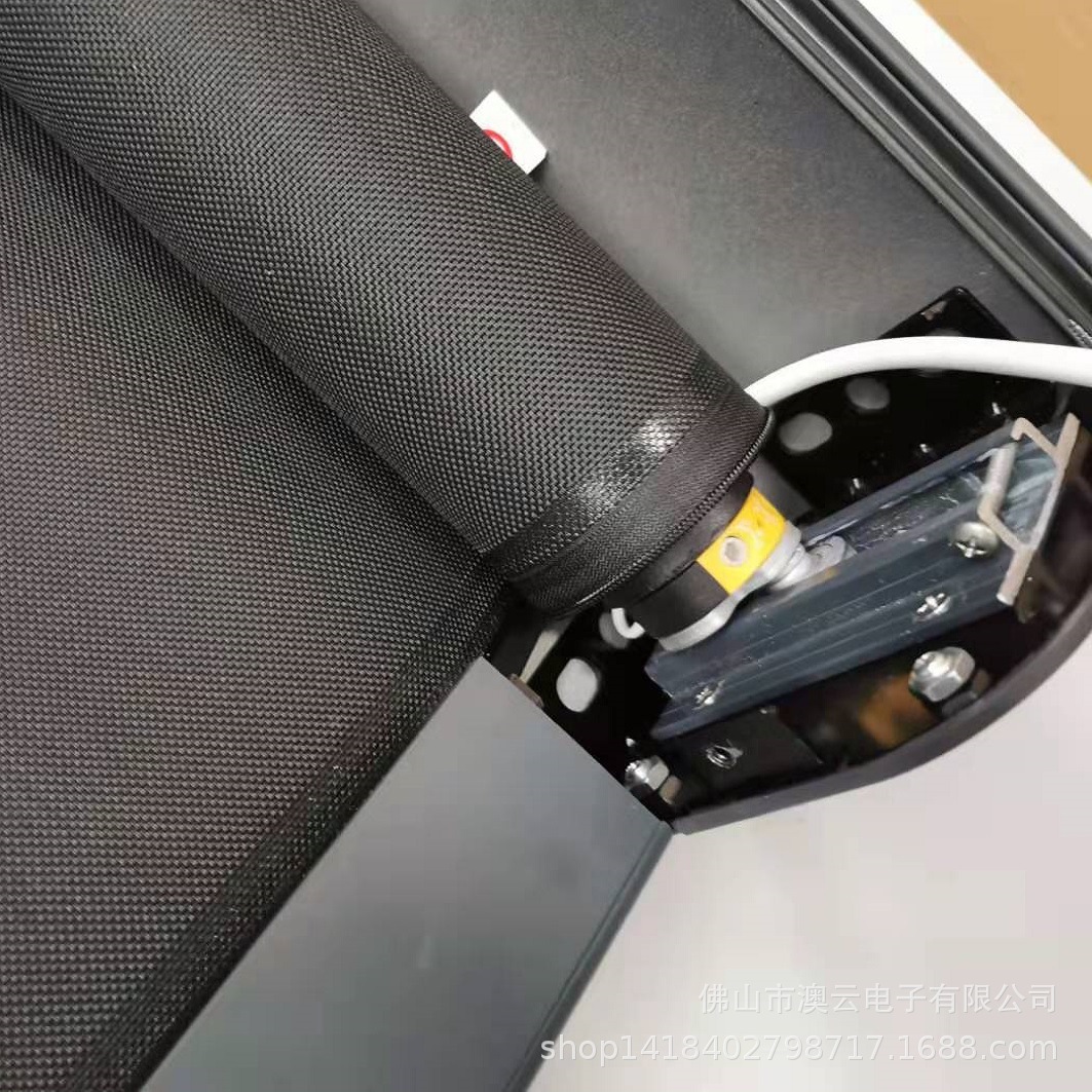 Custom Transparent Windproof Roller Shutter Curtain for Hotels