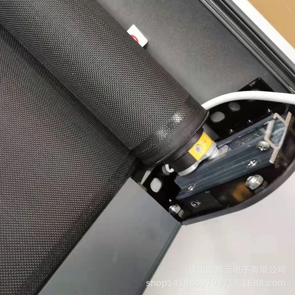 Custom Transparent Windproof Roller Shutter Curtain for Hotels