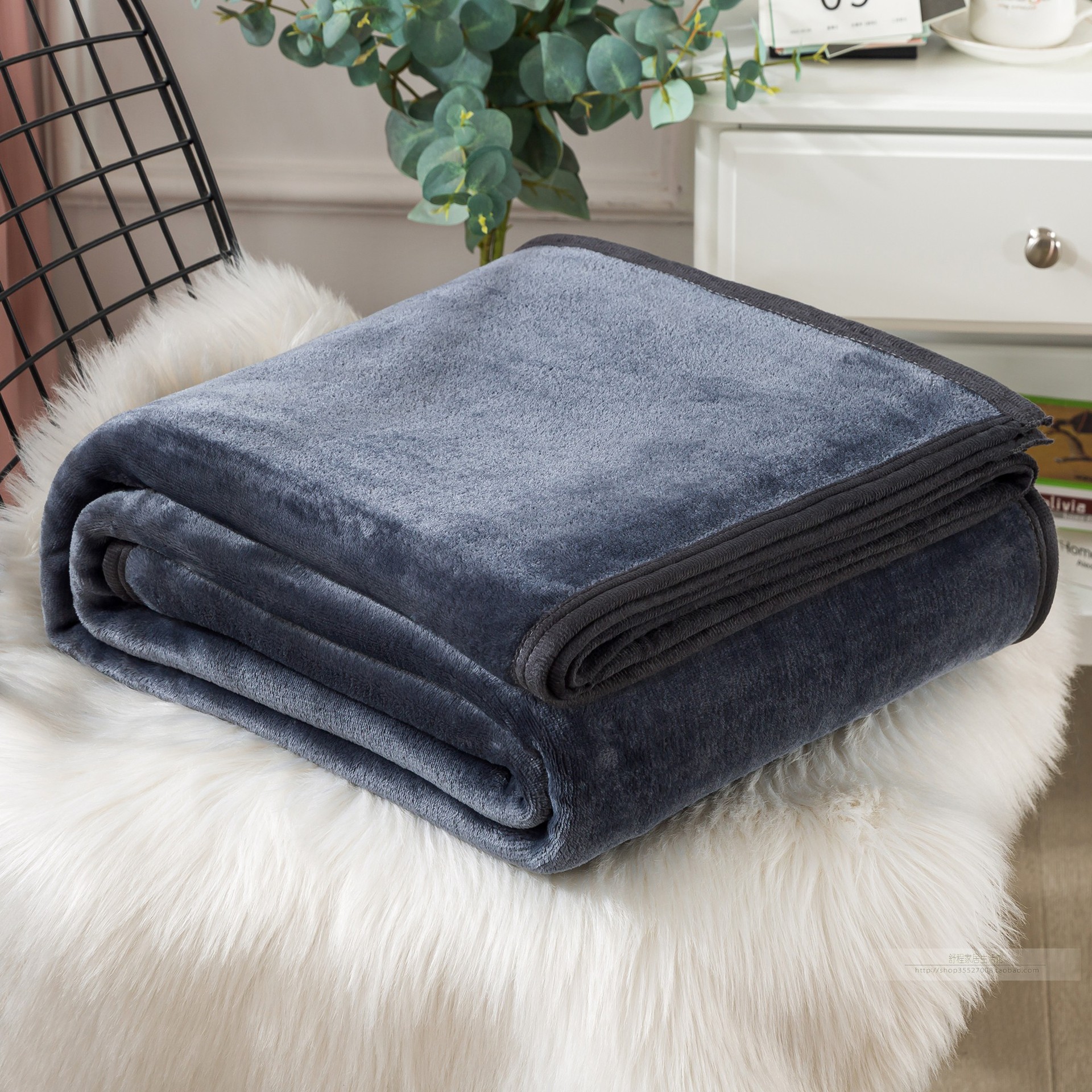 couverture polaire corail légère d'été