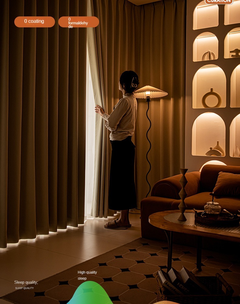 Premium Chenille Shaoxing Keqiao Curtains