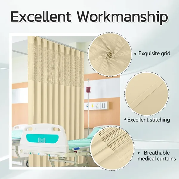 Flame Retardant Privacy Curtains for Hospitals