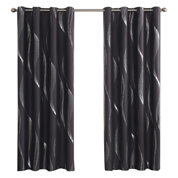 Gilding Mute Full Shading Curtain