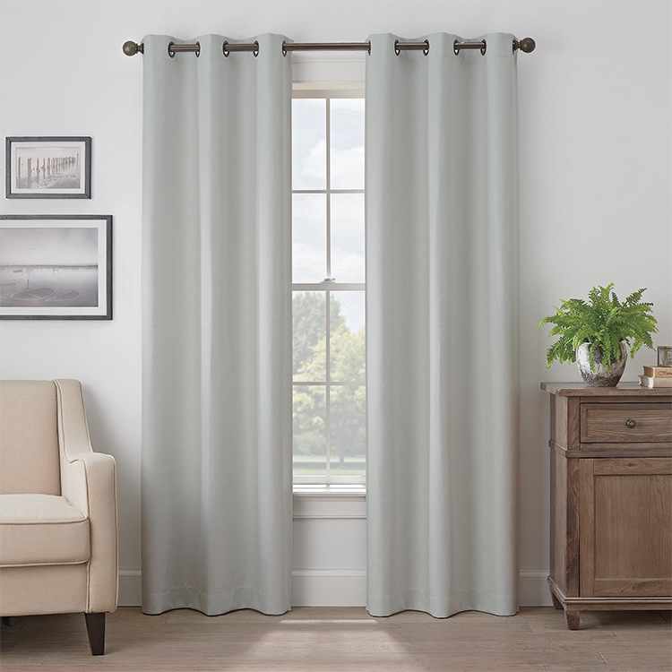 Thermal Insulation Solid Color Curtains