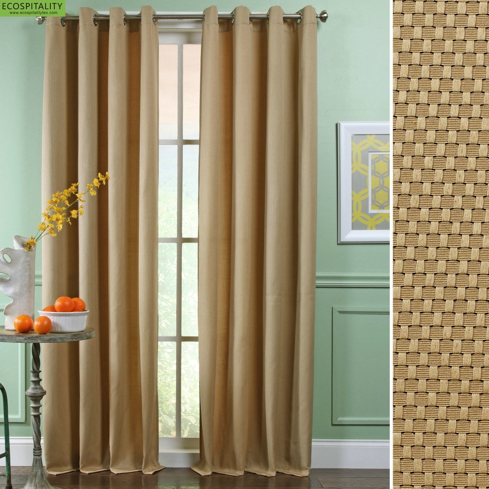 Luxury Blackout Jacquard Curtains for Living Room