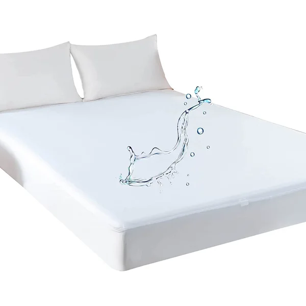 Custom Waterproof Polyester Fitted Sheet 100gsm