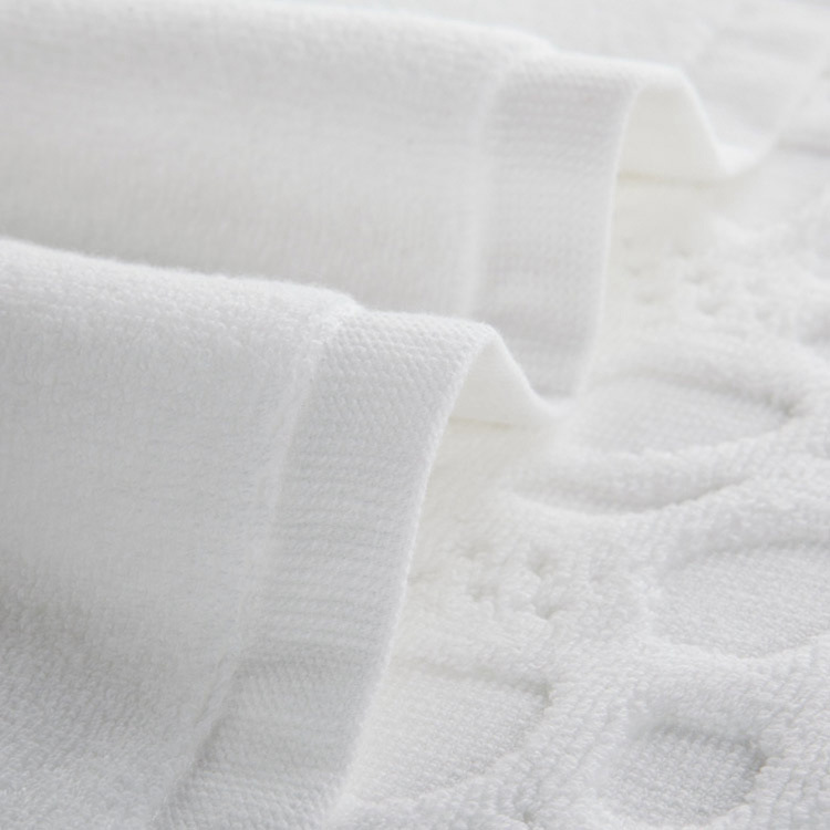 Customized Pure Cotton Jacquard Bath Mats