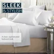 Soft Microfiber Bed Skirt - Taupe Box Spring Cover