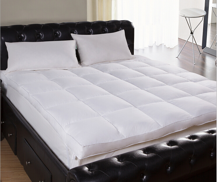 Plush Down Feather Twin Size Mattress Topper